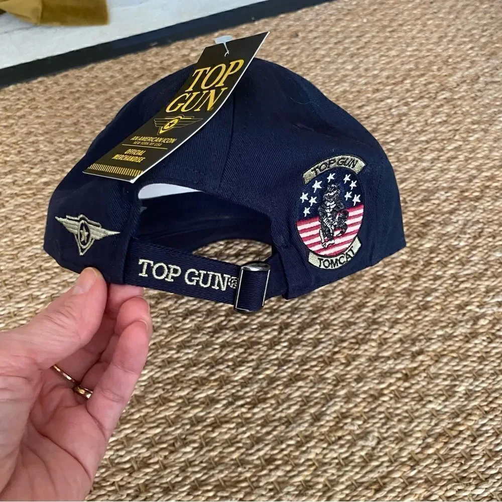 Top Gun Official Cap with Patches NWT